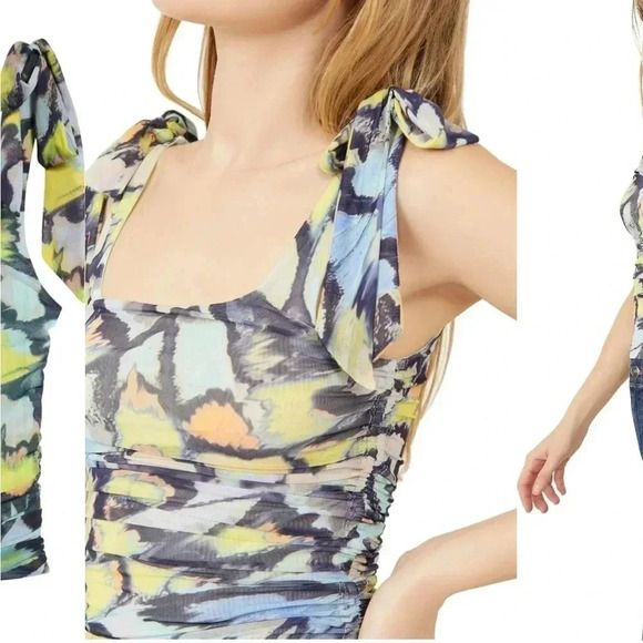 Free People Avenue Print Crop Tank Top - Picture 4 of 13